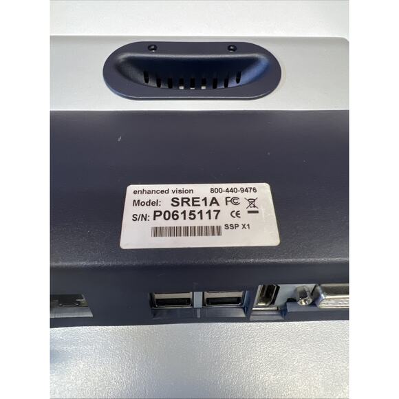 Enhanced Vision Smart Reader Model:SRE1A, Tested For Power, No Controller - Picture 6 of 7